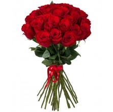 Ruby Roses - 24 Stems Bouquet